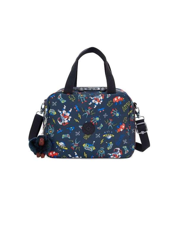 Kipling - Lancheira Kipling Miyo Space Game Marinho Azul