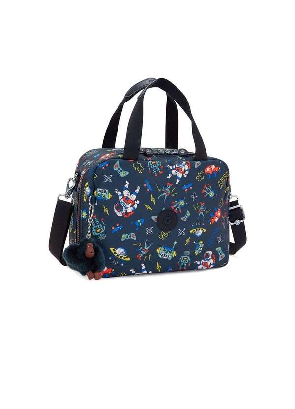 Kipling - Lancheira Kipling Miyo Space Game Marinho Azul 3