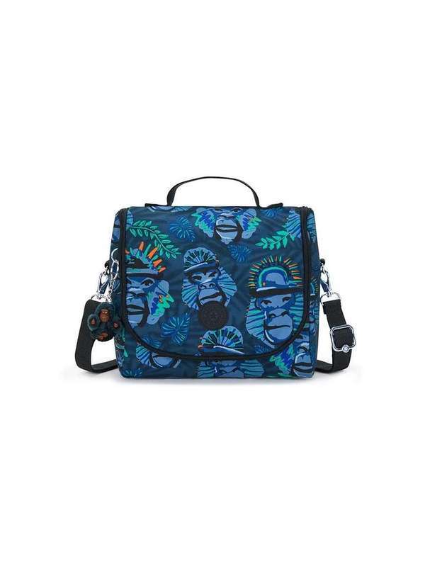 Kipling - Lancheira Kipling New Kichirou Blue Monkey Unica Azul