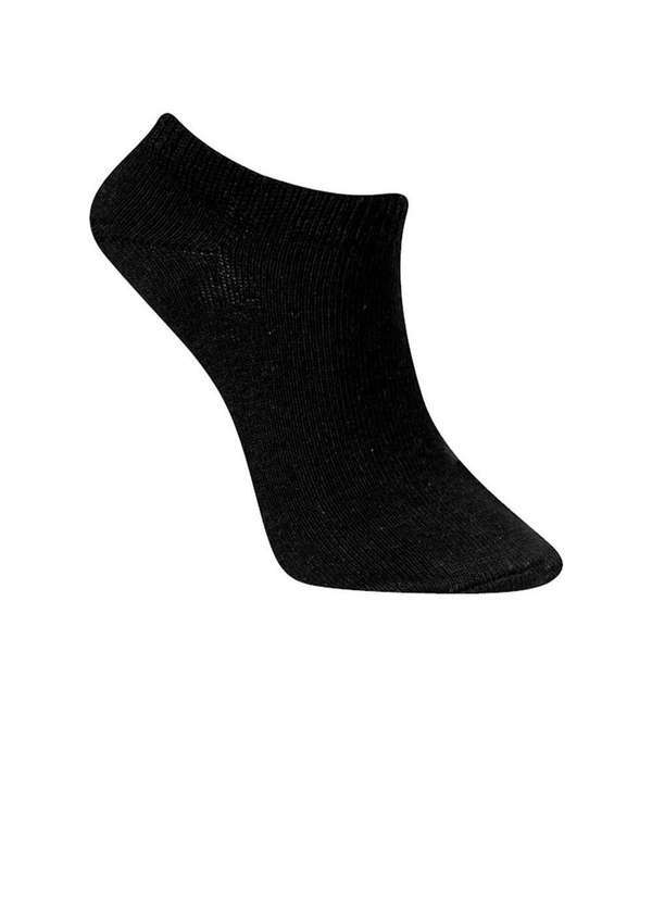 Pixolé - Meia Infantil Winston Cano Invisível 0311-003 Preto Preto