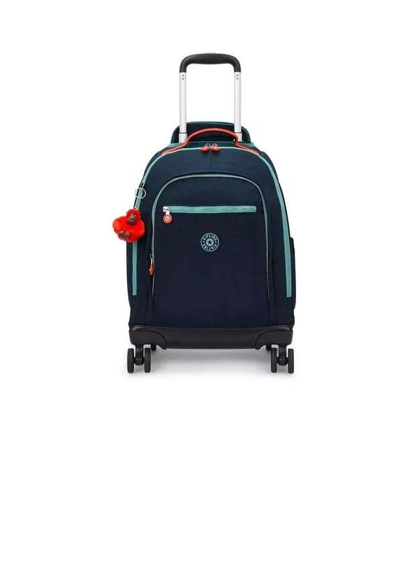 Kipling - Mochila de Rodinha Kipling New Zea Cosmo Blue Marinho Azul