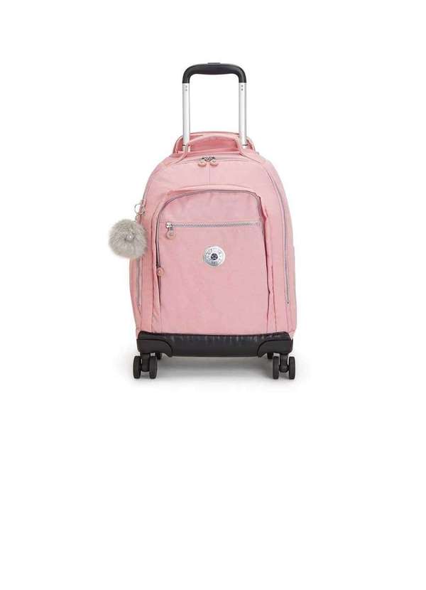 Kipling - Mochila de Rodinha Kipling New Zea Rosa Rosa
