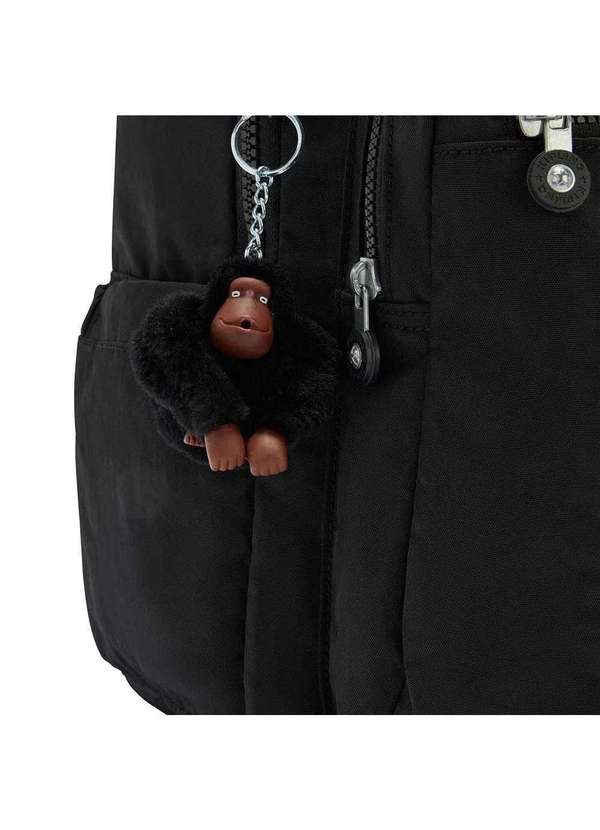 Kipling - Mochila Escolar Kipling Seoul Preto Preto 5
