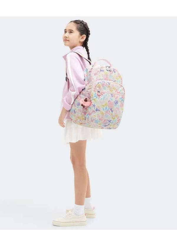 Kipling - Mochila Kipling Seoul Aqua Sea Multicolor Multicores 2