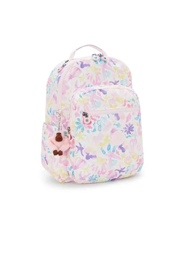 Kipling - Mochila Kipling Seoul Aqua Sea Multicolor Multicores 3
