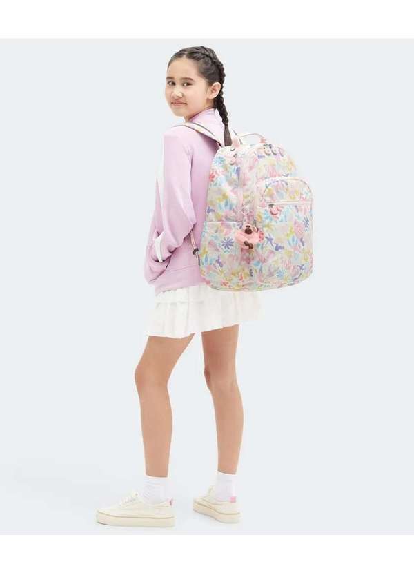 Kipling - Mochila Kipling Seoul Aqua Sea Multicolor Multicores 9