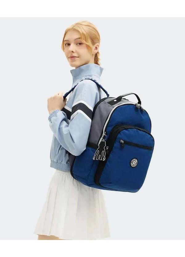 Kipling - Mochila Kipling Seoul Lap Scuba Blue Bl Azul Azul 2