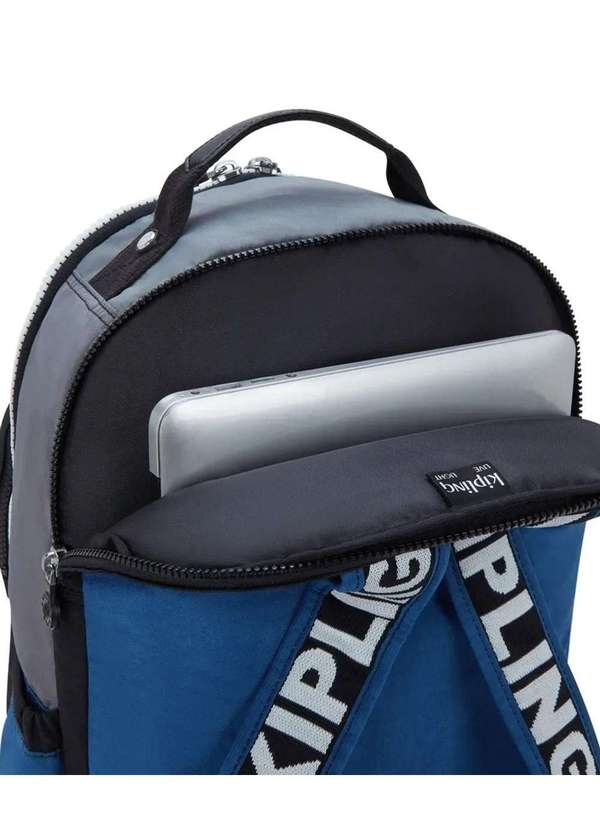 Kipling - Mochila Kipling Seoul Lap Scuba Blue Bl Azul Azul 5