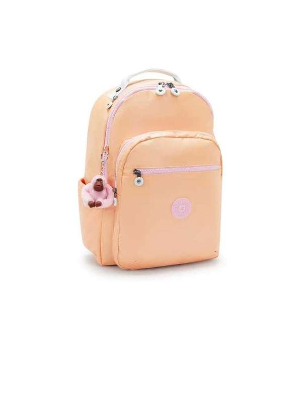 Kipling - Mochila Kipling Seoul Magical Orange Coral Laranja 2