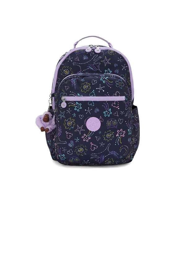 Kipling - Mochila Kipling Seoul Unicorn Star Roxo Roxo