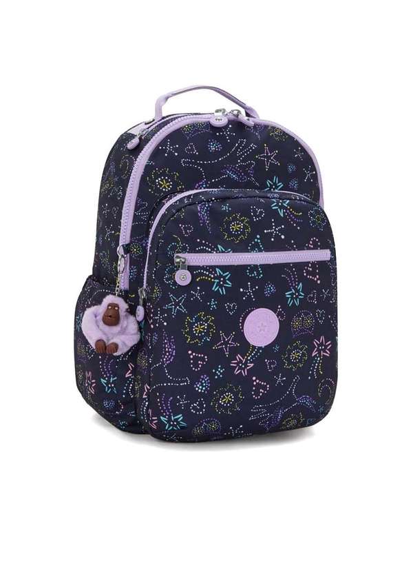Kipling - Mochila Kipling Seoul Unicorn Star Roxo Roxo 3