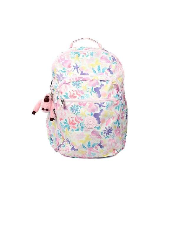 Kipling - Mochila Kipling Seoul Xl Aqua Sea Multicolor Multicores