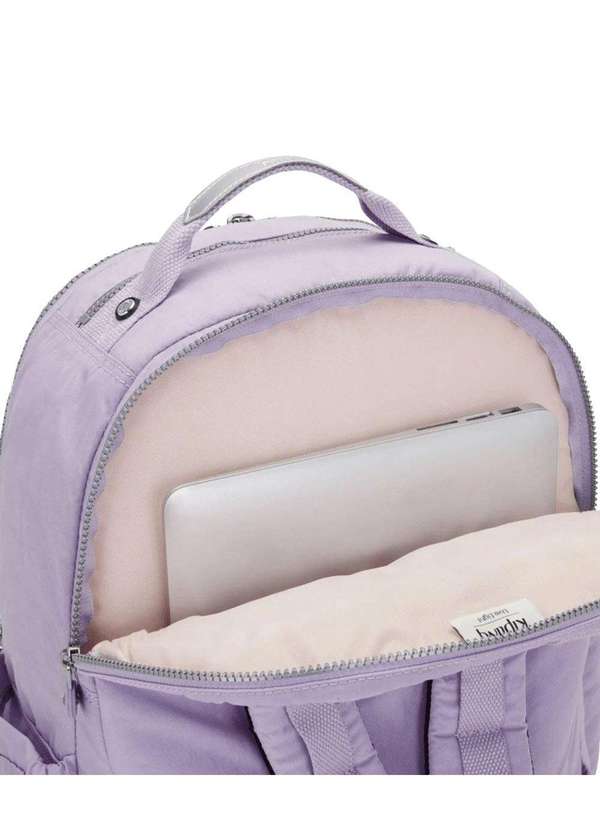 Kipling - Mochila Kipling Seoul Xl Bridal Lavender Lilas Roxo 6