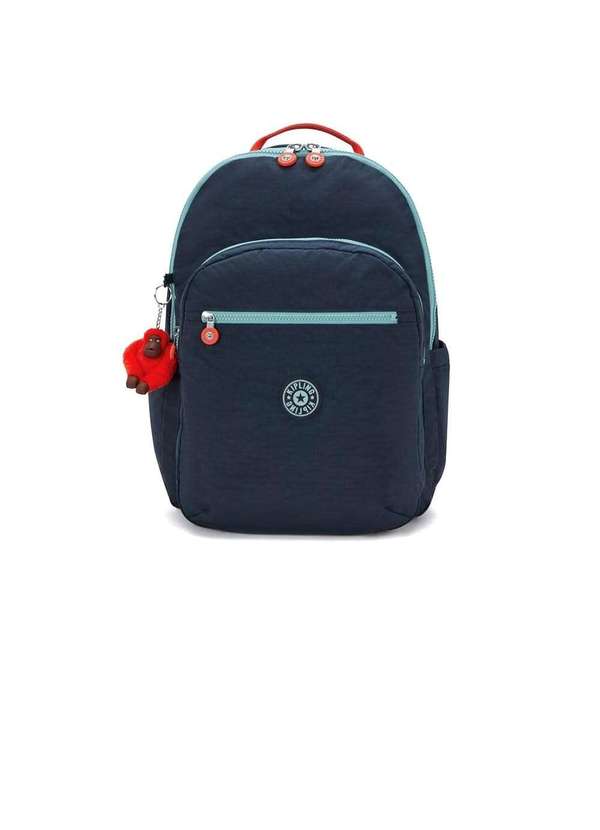 Kipling - Mochila Kipling Seoul Xl Cosmo Blue Marinho Azul