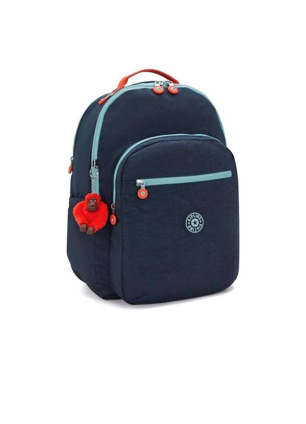 Kipling - Mochila Kipling Seoul Xl Cosmo Blue Marinho Azul 2