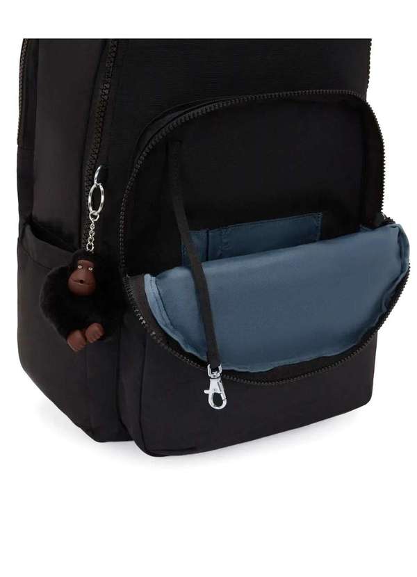 Kipling - Mochila Kipling Seoul College Extra True Black Preto Preto 4