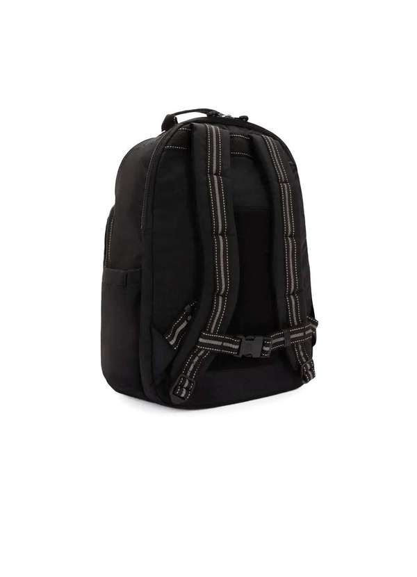 Kipling - Mochila Kipling Seoul College Extra True Black Preto Preto 5