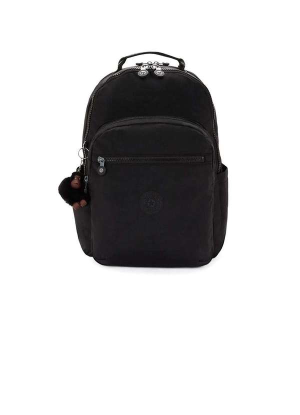 Kipling - Mochila Kipling Seoul College Extra True Black Preto Preto 9