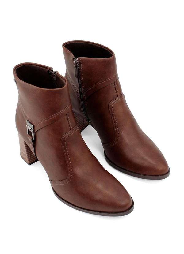 Dakota - Bota Cano Curto Dakota Salto Médio Cafe Marrom 4