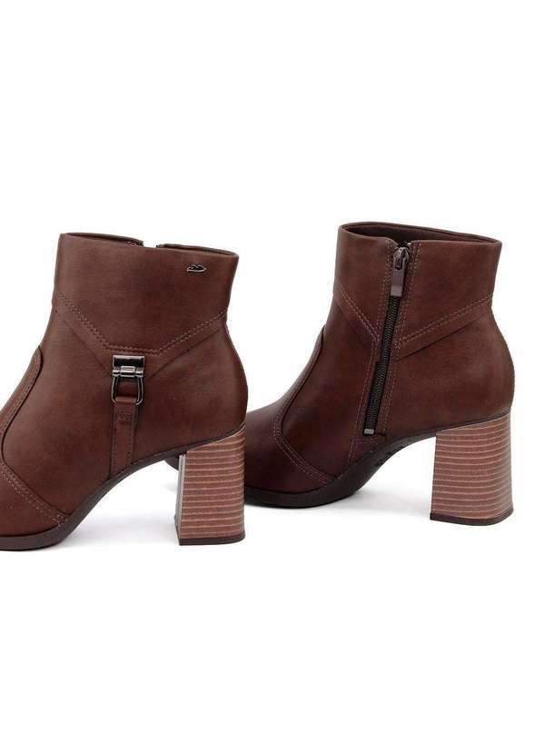 Dakota - Bota Cano Curto Dakota Salto Médio Cafe Marrom 8