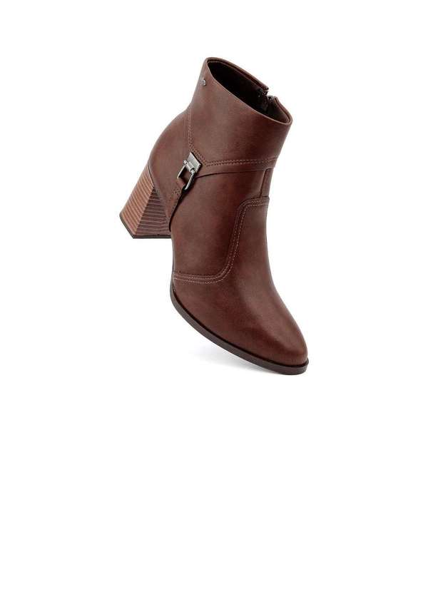 Dakota - Bota Cano Curto Dakota Salto Médio Cafe Marrom 9