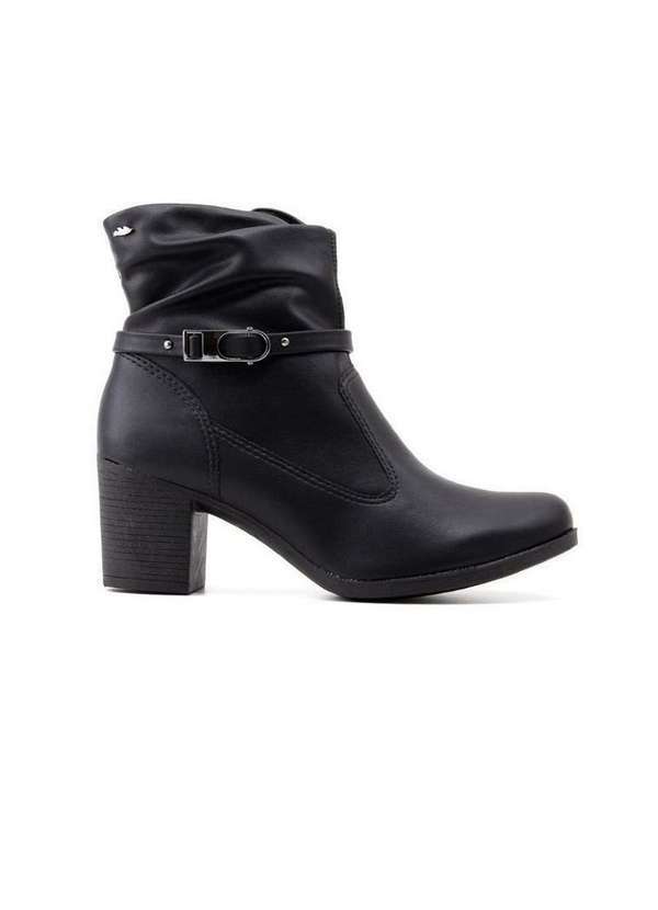 Dakota - Bota Cano Curto Dakota Salto Médio G9642 Preto Preto
