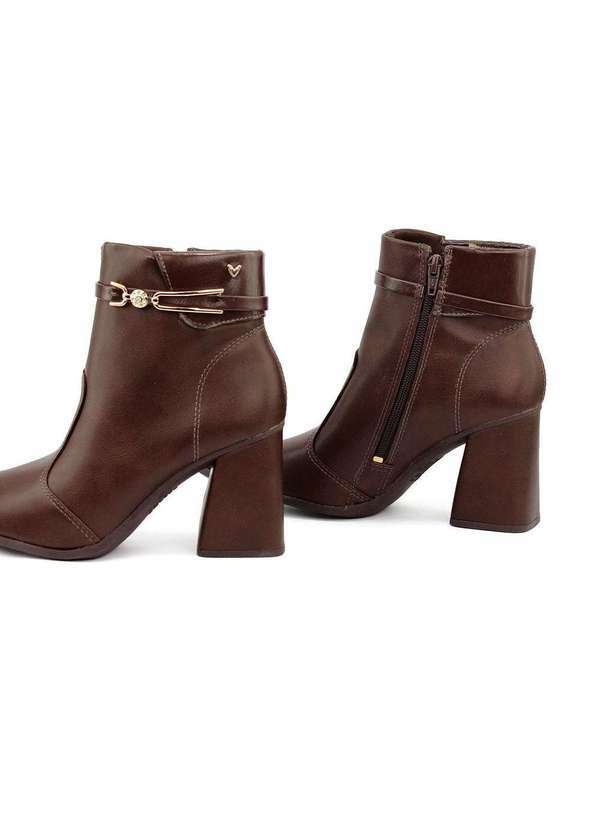 Mississipi - Bota Cano Curto Mississipi Salto Alto Marrom Marrom 5