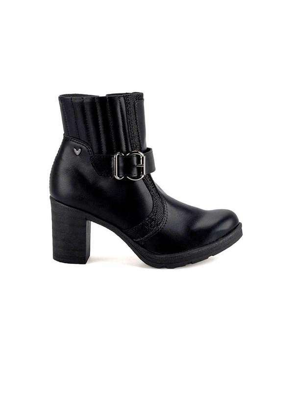 Mississipi - Bota Cano Curto Mississipi Salto Bloco Mi722 Preto Preto