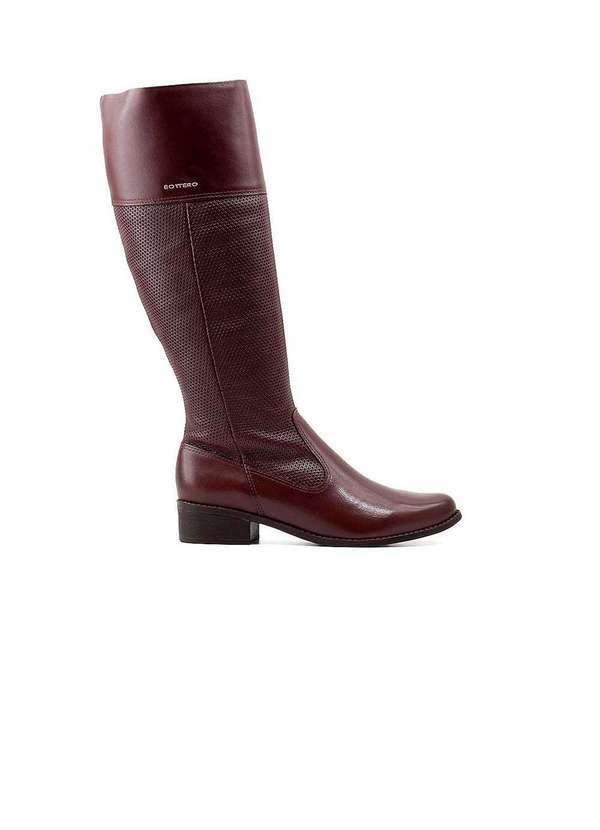 Bottero - Bota Cano Longo Bottero 345805 Couro Marrom Marrom