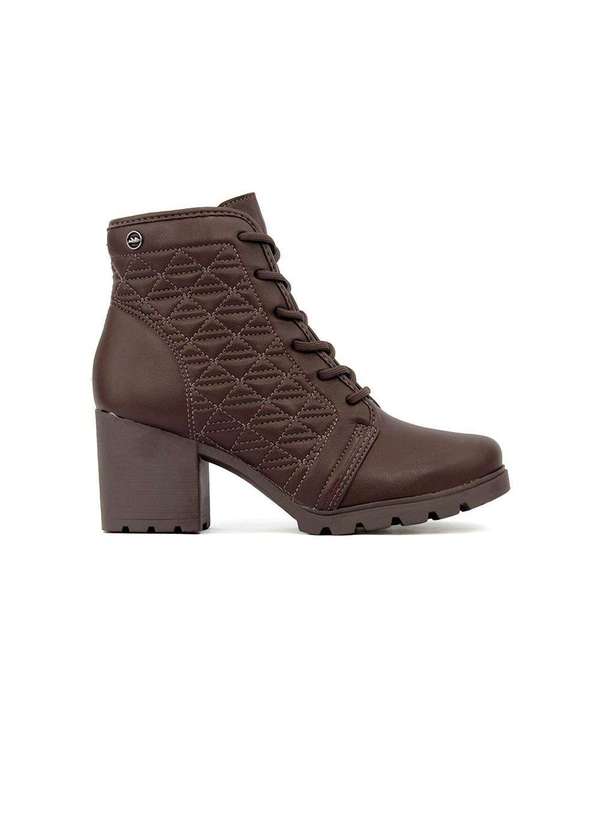Dakota - Bota Coturno Dakota de Salto Bloco Chocolate Marrom
