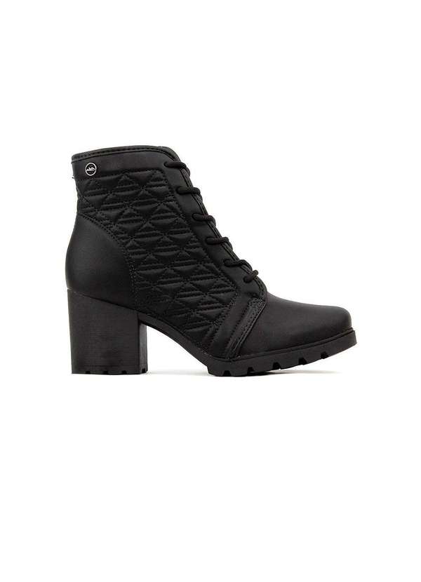 Dakota - Bota Coturno Dakota de Salto Bloco Preto Preto