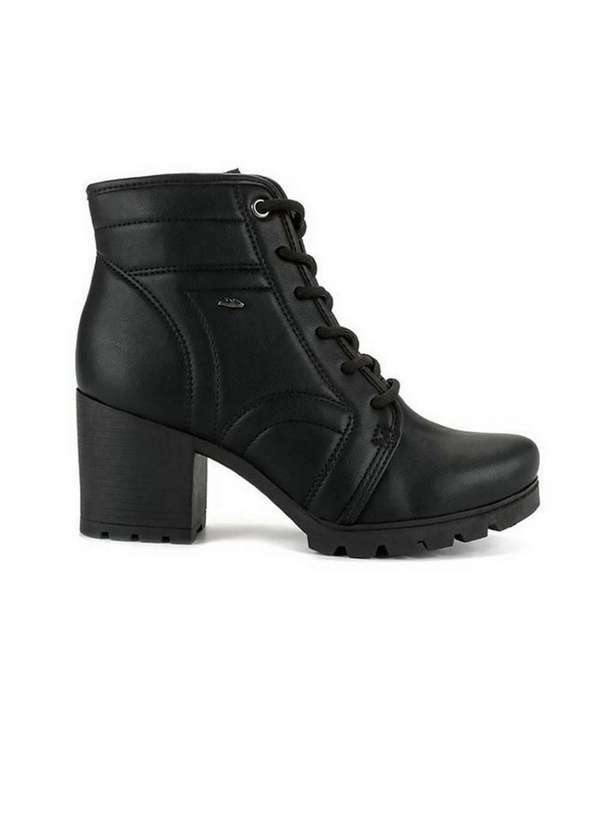 Dakota - Bota Coturno Dakota Salto Médio G9601 Preto Preto