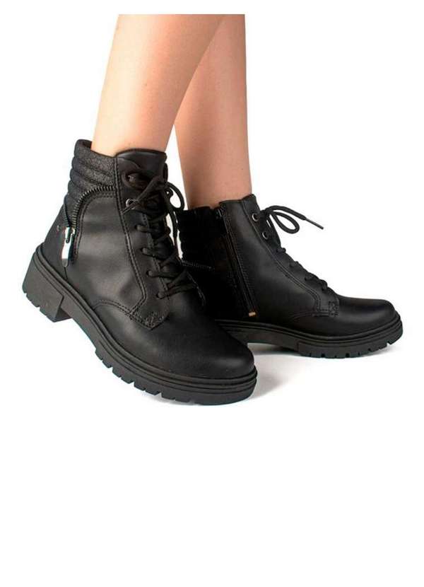 Dakota - Bota Coturno Dakota Tratorada Da371 Preto Preto 5