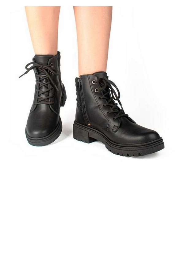 Dakota - Bota Coturno Dakota Tratorada Da371 Preto Preto 6