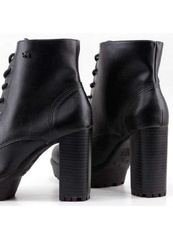 Via Marte - Bota Coturno Via Marte Salto Alto Preto 3