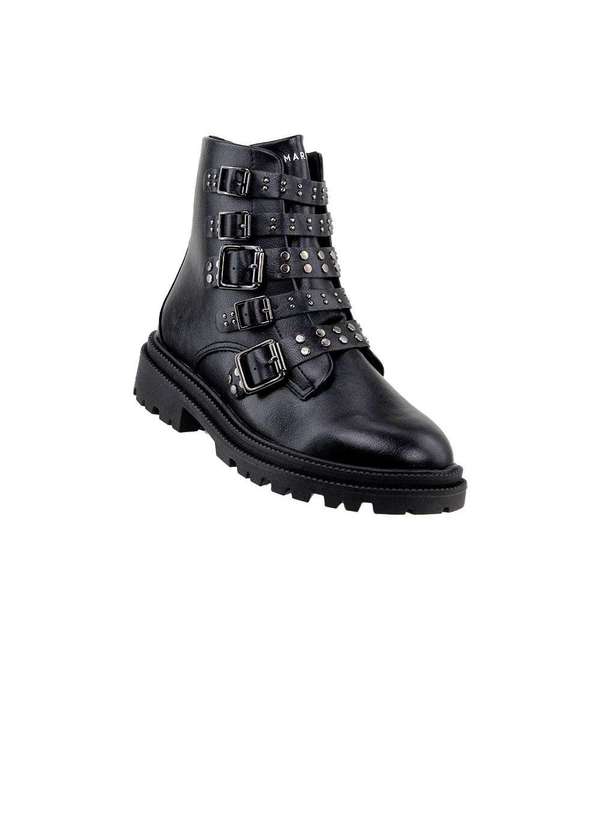 Ramarim - Coturno Ramarim Cano Curto Fivelas Preto Preto 12