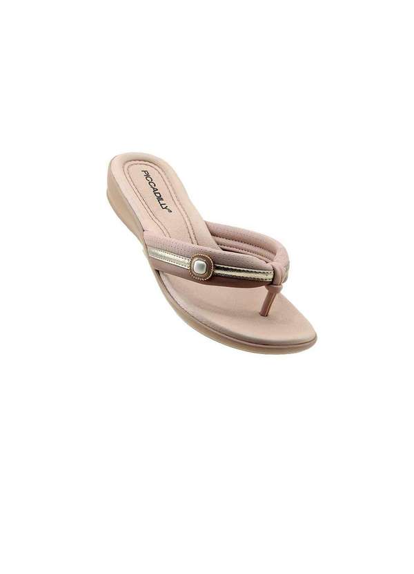 Piccadilly - Chinelo Feminino Piccadilly Camila Wide Fit Rose Rosa 2
