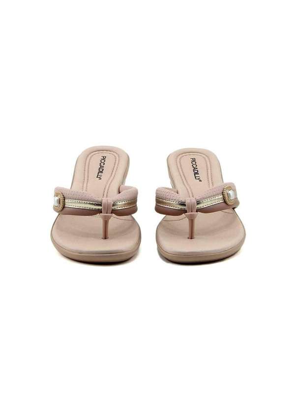 Piccadilly - Chinelo Feminino Piccadilly Camila Wide Fit Rose Rosa 4