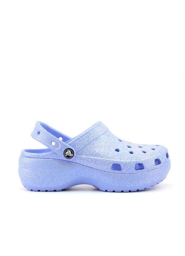 Crocs Classic Platform Glitter Lilas Pixole