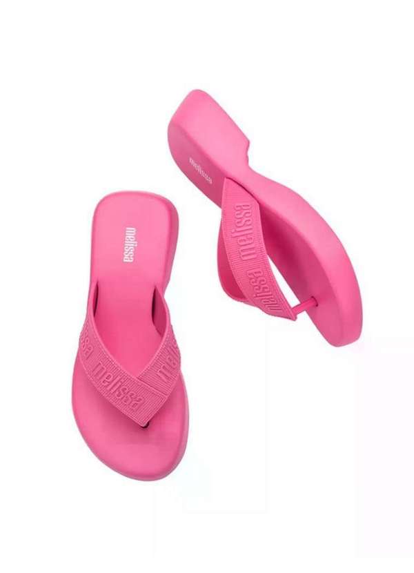 Melissa - Tamanco Melissa Flatform M Lover 35858 Rosa Rosa 4
