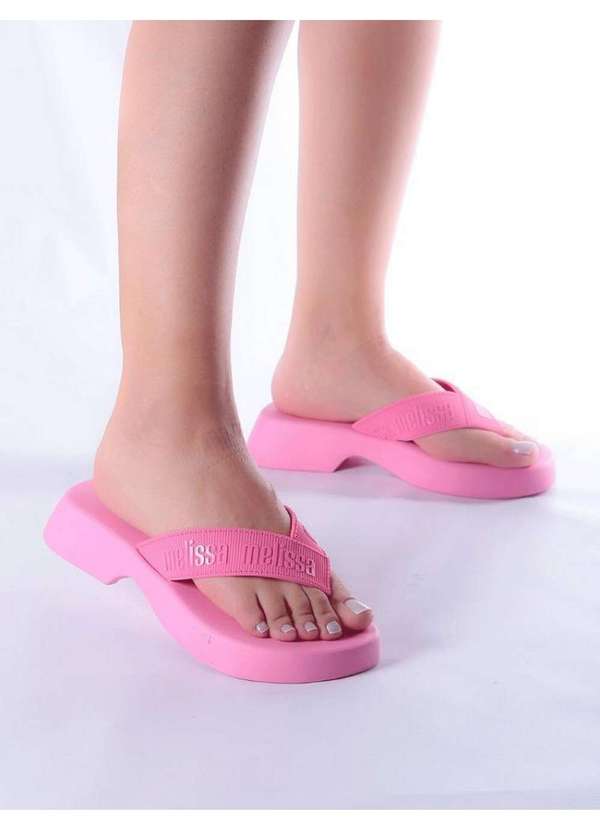 Melissa - Tamanco Melissa Flatform M Lover 35858 Rosa Rosa 5