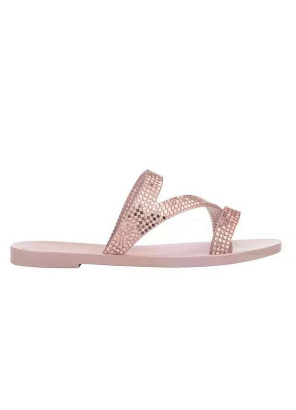 Rasteira Slide Melissa 33989 Rosa Rosa - Pixole