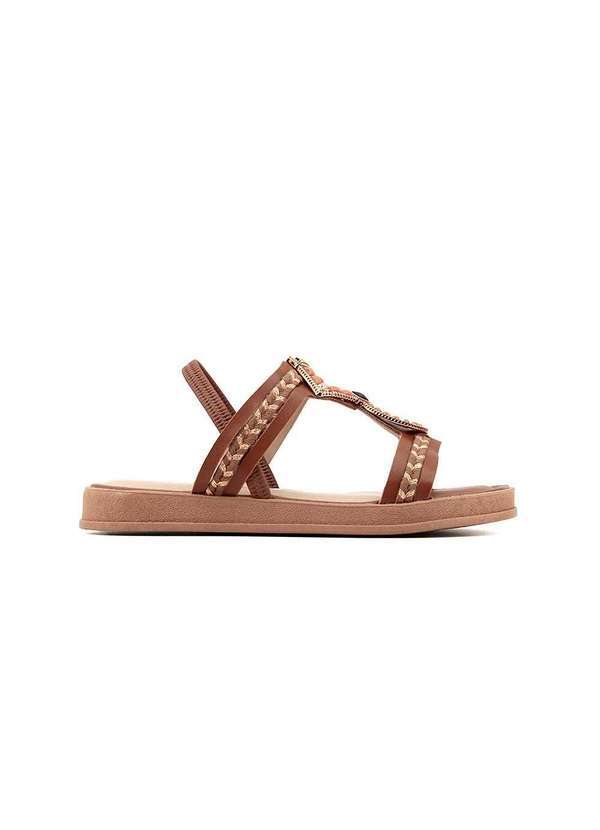 Dakota - Sandália Dakota Flatform Y7971 Caramelo Amarelo