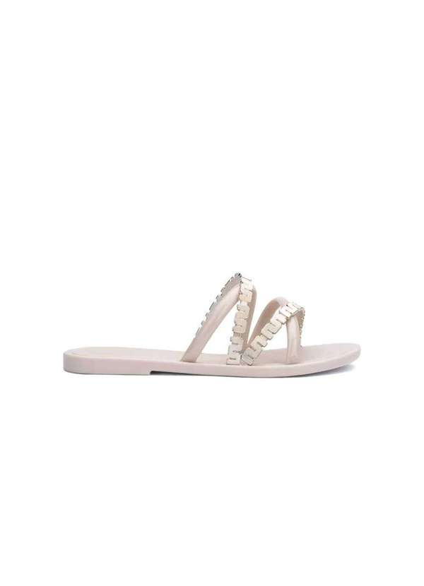 Melissa - Sandália Melissa Golden com Bolsa Bege Bege