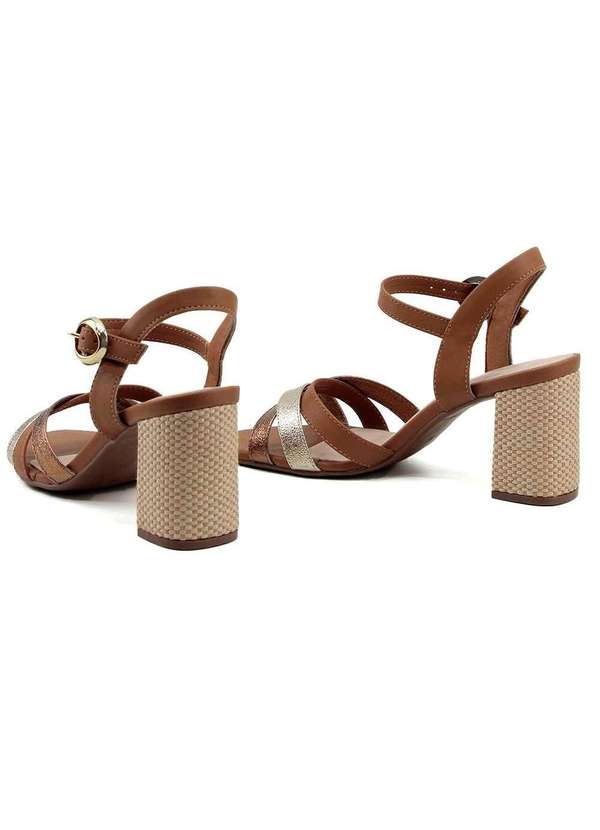 Bebecê - Sandália Bebecê Corda T6059-463 Canela Multicores 7