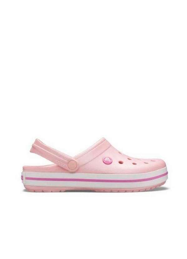 Crocs - Sandália Clog Crocs Crocband Rosa Claro Rosa