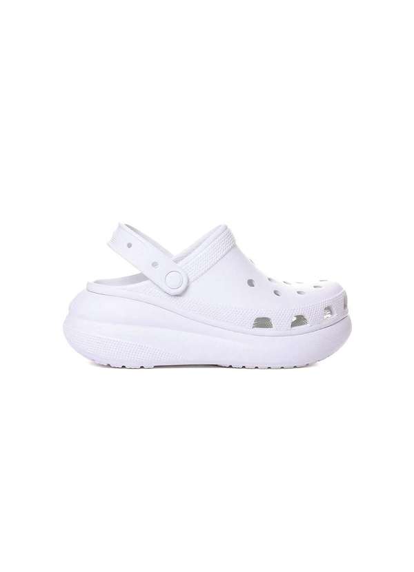 Crocs - Sandália Crocs Classic Crush Clog Off White Bege