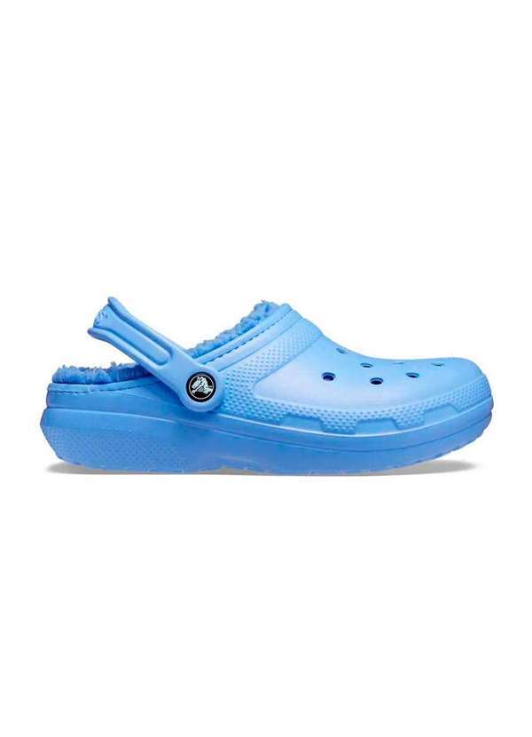 Crocs - Sandália Crocs Classic Lined Clog T 203 Lilas Lilas