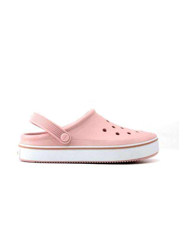 Crocs - Sandália Crocs Off Court Clog 208371 Rosa Rosa
