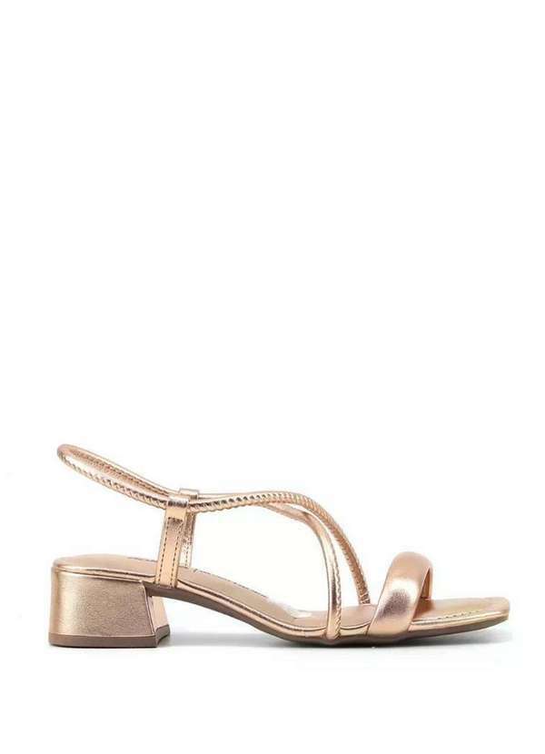 Dakota - Sandália Dakota Salto Baixo Rose Rosa